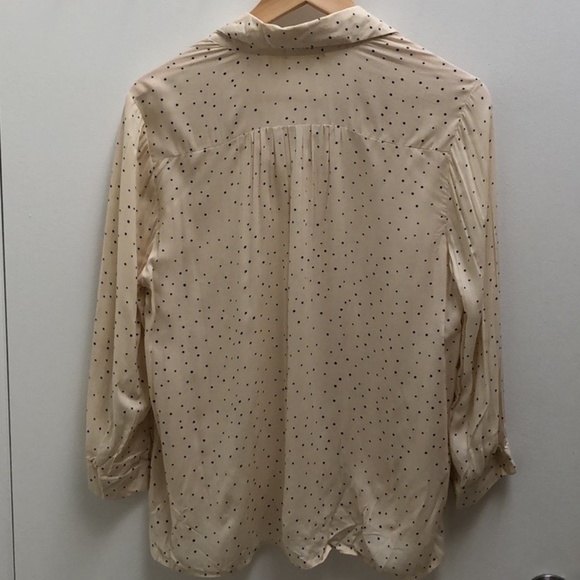Off-white shirt with black dot pattern - Pins and Needles - Large - Picture 3 of 7